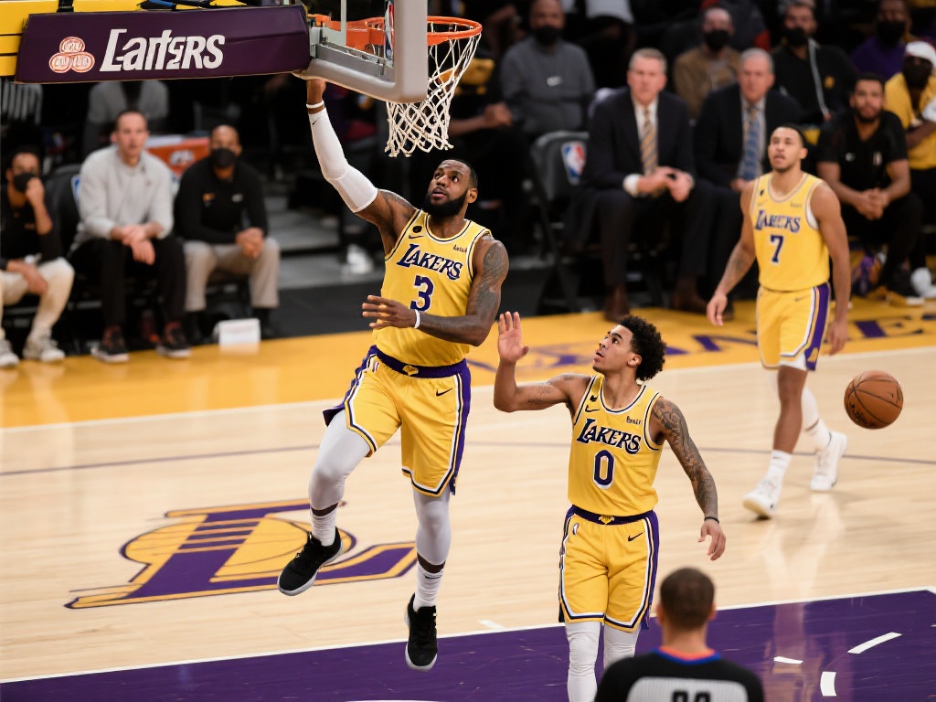 詹姆斯精妙助攻 里夫斯三分精准命中 此外,这种内外结合的打法还能有效拉开空间